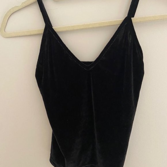 Brandy Melville Velvet Black Cami - Picture 1 of 3